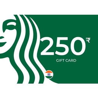 Starbucks Gift Card 250 INR Key - INDIA