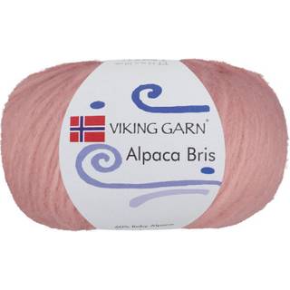 Viking Alpaca Bris 365 Gammelrosa Indhold: 60% Baby alpaca, 29% nylon, 11% merinould Vægt/længde: 50 g = ca. 150 meter Anbefalede pinde: 6-7 mm Strikkefasthed: 10 x 10 cm = 12 m Vask: Håndvask / Max 30°C / Tørres fladt.