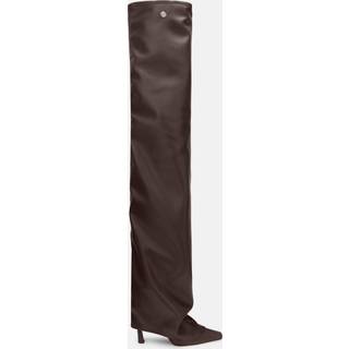 The Attico Robin OTK 95 over-the-knee boots - brown - EU 40.5
