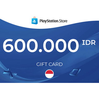 PlayStation Gift Card 600000 IDR - INDONESIA