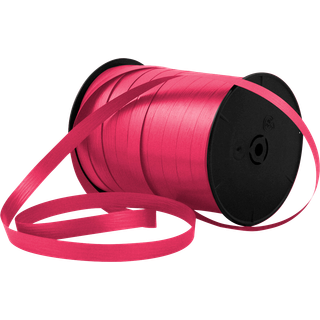 Matline gavebånd 10mmx250m hindbærrød