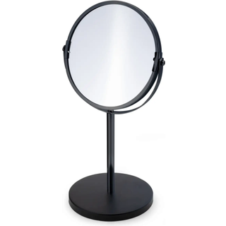 Habo Coral bordspejl, sort, 3 x forstørrelse
