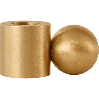 OYOY Palloa lysestage lille Børstet messing