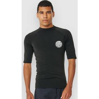 Rip Curl Icons Upf Brushed S/S Rash guard - S - black