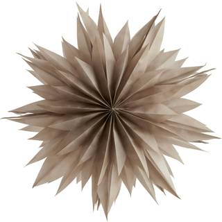 Department Nova stjerne 50 Cm Varm Grå - Julestjerner Papir Varmgrå - D-066