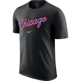 Chicago Bulls Essential City Edition Nike NBA-T-shirt til mænd - sort - 3XL