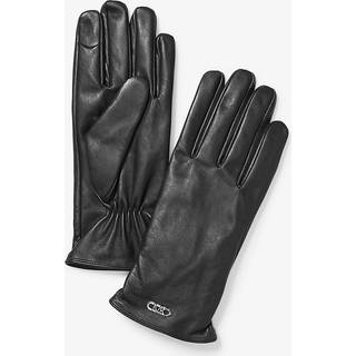 MK Leather Gloves - Black - Michael Kors - XL