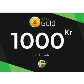 Razer Gold Gift Card 1000 SEK Key - SWEDEN