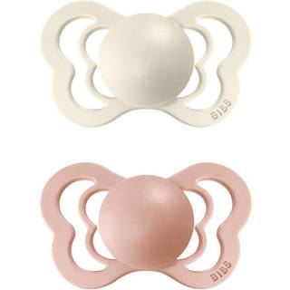 BIBS Couture Latex Ivory/Blush 2 pak - Flere størrelser