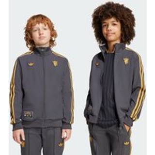 Manchester United Terrace Icons-træningsoverdel - Utility Black - 140