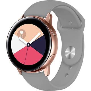 Huawei Watch GT 4 (41mm) / Garmin Venu 3S (18mm) Silikone Urrem - Grå