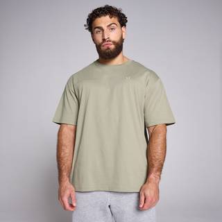 MP Men's Origin MPGYM Oversized Graphic T-Shirt - Deep Sage - XS - Grøn
