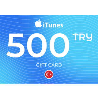 Apple iTunes Gift Card 500 TRY Key - TURKEY