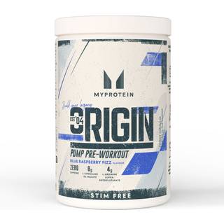 Origin Stim-Free Pre-Workout - 600G - 30servings - Blue Raspberry Fizz