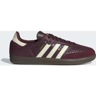 SAMBA OG SKO - Maroon / Cream White / Gold Metallic - 38