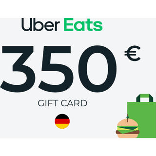 Uber Eats Gift Card 350 (DE) Key - GERMANY