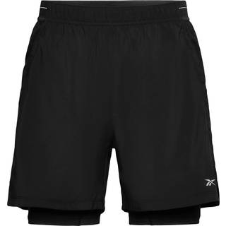 Reebok - Athlete Speed 7.5" 2-In-1 Shorts, Man, Black, Size: 2XL