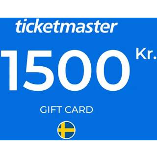 Ticketmaster Gift Card 1500 SEK Key - SWEDEN