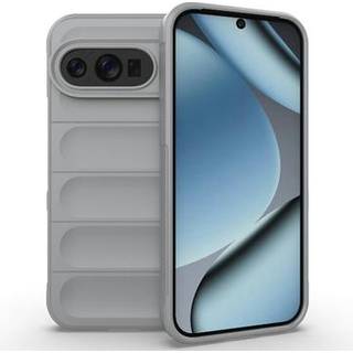 Google Pixel 10/10 Pro Rugged TPU Cover - Lysegrå