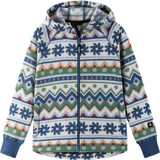 Reima Northern Fleece-hættetrøje Green Clay  Green Clay-122 cm  Grøn  122 cm  Unisex