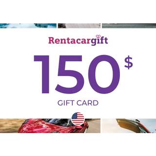 RentacarGift Gift Card 150 USD Key - UNITED STATES