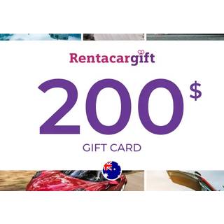 RentacarGift Gift Card 200 AUD Key - AUSTRALIA
