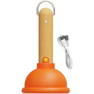 Cute Plunger Shaped Bedside Lamp Nursery Silicone Night Light for Bedroom