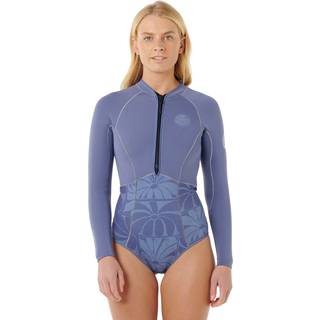 Rip Curl G-Bomb 1.5Mm Ls Fz Full Spring Våddragt - 12 - grey blue