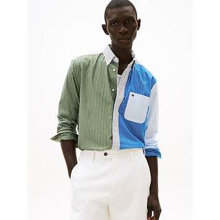 TH Flex Colour-Blocked Relaxed Fit Shirt