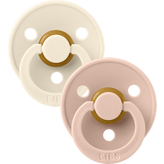 BIBS Colour sut 2 pk latex str.3 Ivory/Blush