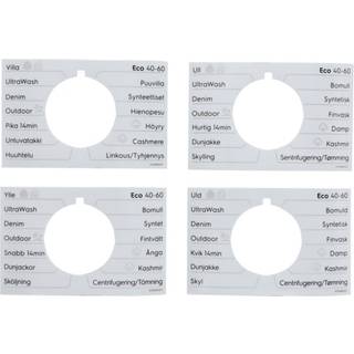 Electrolux programplade, knap, klæbestof 140196152106