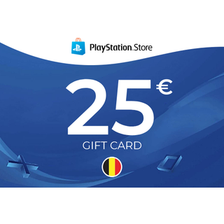 PlayStation Gift Card 25 EUR - BELGIUM