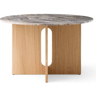 Audo Copenhagen Androgyne Spisebord Ø120 Cm Naturlig / Grey Galaxy - Spisebord & Barbord Eg Natural Oak - 71151-007466