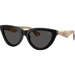 Burberry BE4436U 418887 55 Solbriller Kvinder Black - Black - 55mm