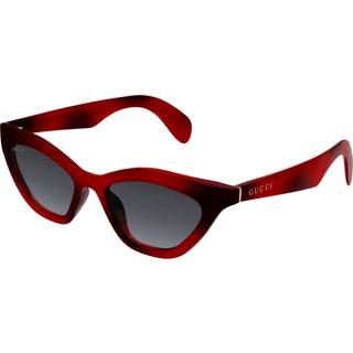 Gucci Kvinde Gucci GG1931S 002 Solbriller Injiceret Havana Grå Cat Eye