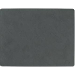 LIND DNA Nupo dækkeserviet square L antracitgrå