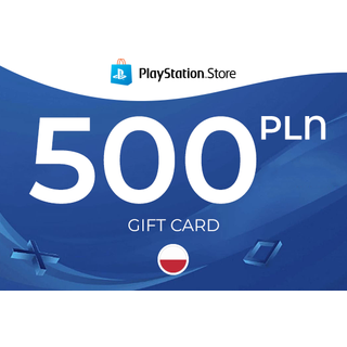 PlayStation Gift Card 500 PLN - POLAND