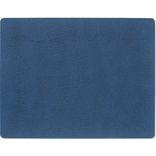LIND DNA Hippo dækkeserviet, firkant marineblå