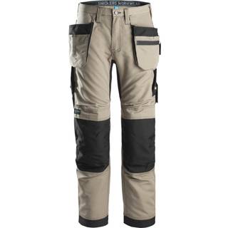 Snickers 6206 litework, 37.5® arbejdsbuks+ med hylsterlommer khaki/sort 40