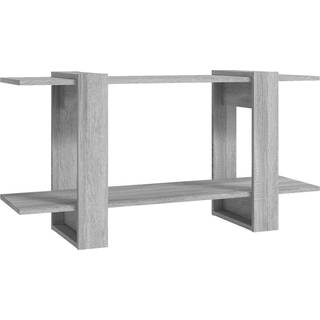 Bogreol 100X30X51 Cm Konstrueret Træ - Grå sonoma-eg