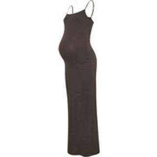Lts Tall Maternity Brown Bodycon Cami Maxi Dress Size 12