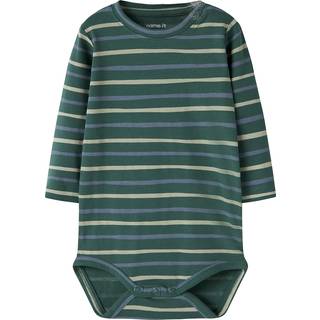 NAME IT Brody Vroels Bistro Green Stripes