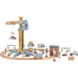 Little Dutch Togbanesæt med Kran