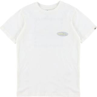 Quiksilver Evo Border Lines Kids T-shirt - T12 - snow white