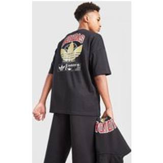 adidas Originals World Tour T-Shirt Junior, Sort - 13-14Y