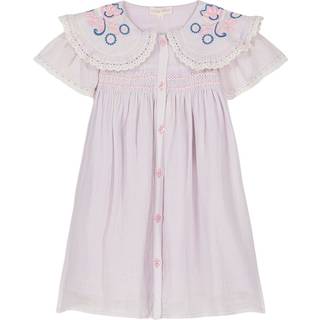 Louise Misha Nalina Kjole Parma 7 Y  Lyserød  7 år  kvinde