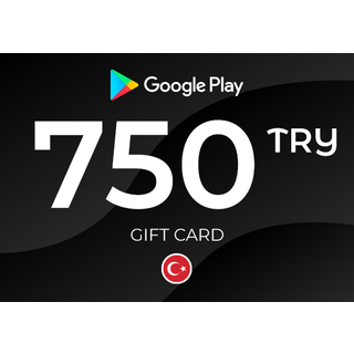 Google Play Gift Card 750 TRY Key - TURKEY