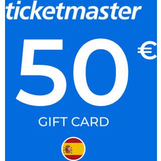 Ticketmaster Gift Card 50 EUR Key - SPAIN