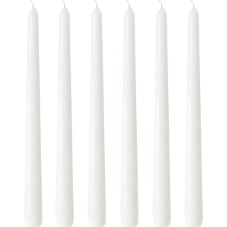 Hilke Collection Herrgårdsljus lys 30 cm 6-pak Perlehvid glans