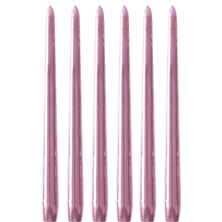 Hilke Collection Herrgårdsljus lys 30 cm 6-pak Gammelrosa